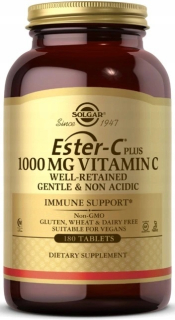 Solgar Ester-C plus 1000 180T Vitamín C odpor