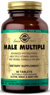 SOLGAR MUŽ VIAC MULTIVITAMÍNOV MUŽOV 60t