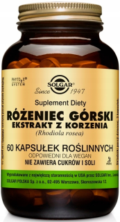 SOLGAROVÁ HORSKÁ RUŽENICA RHODIOLA 60k STRESOVÁ PAMÄŤ