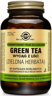 Spaľovač tuku - Solgar Green čaj 60k listový list čaju