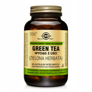 Spaľovač tuku - Solgar Green Tea Extrakt 60K Fat Burner