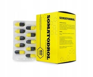 Testosterón - Somatodrol 60 Kap Socha Mass Force HGH testosterón