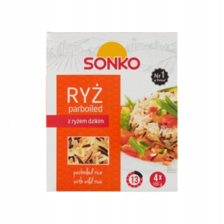 Sonko Rice Paroched s divokým 4x100G - 4 kusy