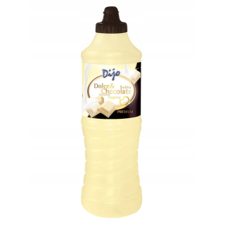 Biela čokoláda Dijo Sauce Topping pre zmrzlinu 1kg