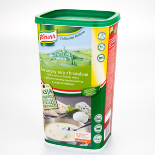 Štyri syrová omáčka s brokolicou KNORR 0,9KG