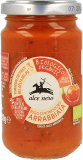 Paradajková omáčka Arrabian Bio 350 G - ALCE NERO ALC