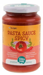 Paradajková omáčka pikantná bio 340 g - Terrasana Terrrr