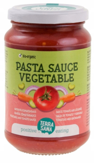 Paradajková omáčka s Bio 340 g Vegetables - Terrasana