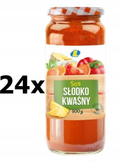 Sweet-Sour Sauce Lewiatana 24 x 500 g