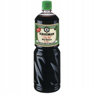 Japonska kuchyňa - Menej soli 1L Kikkomán Sójová omáčka