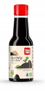 SHOYU SÓJOVÁ OMÁČKA Jemná BIO 145 ml - LIMA