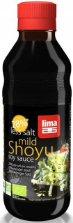 Sójová omáčka Shoyu Menej Soli BIO 250 ml - Lima Lima