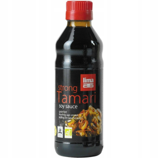 Japonska kuchyňa - Tamari omáčka silný bezlepkový bio 250 ml - lima