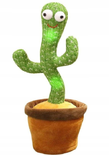 Spev DANCING BEAR CACTUS HOVORÍ opakuje
