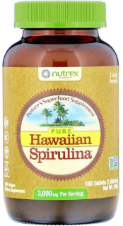 Spirulina Hawaiian PacificA 1000 mg 180 Tabuľka