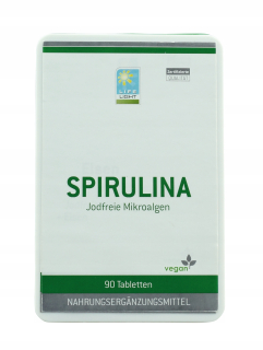Spirulina tablety 100% čisté životné svetlo