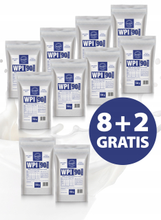 Proteín - Spomlek WPI 90 - Serwatk 8 + 2 Proteín izolát