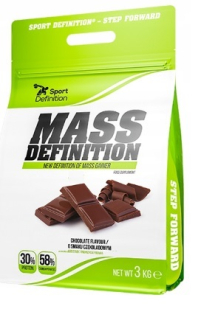 Gainer - ŠPORTOVÁ DEFINÍCIA MASOVÁ DEFINÍCIA 3KG ČOKOLÁDA