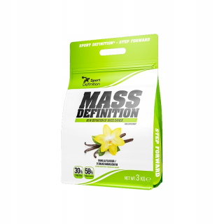 Gainer - Šport Definícia Mass Definition 3kg vanilka