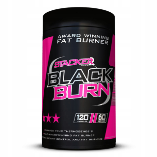 Spaľovač tuku - Stacker2 Black Burn 120CAP tuk spaľovač diéta