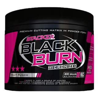 Spaľovač tuku - Stacker2 Black Burn 300g Silný horák Ketón EGCG