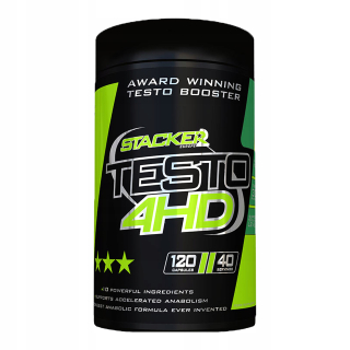 Testosterón - STACKER2 TESTO 120 viečok LIBIDO TRIBULUS MACA DAMIANA