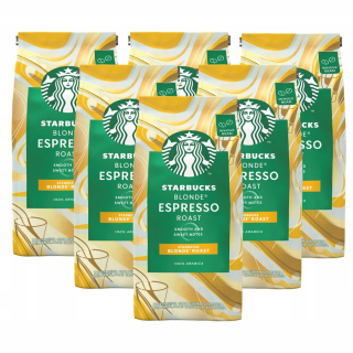 Zrnková káva -  Starbucks Blondýna espresso blondínka pečené zrno 6x200