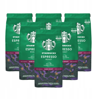 Káva mletá - Starbucks Espresso Pečené tmavé pečené MIELONA 6X200G