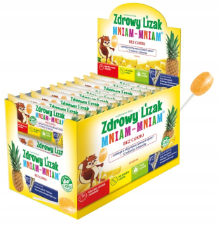 STARPHARMA Zdravá ANANA Lollipop Mniam-Mniam b / c dis