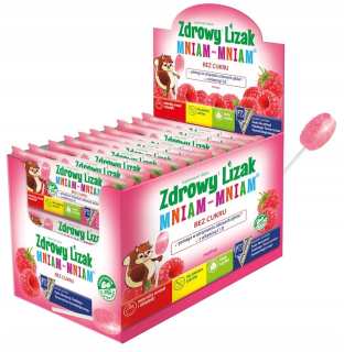 Starpharma Zdravá Lollipop Raspberry Mniam-yumless