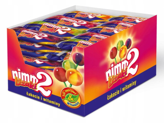 Lízanky STORCK nimm2 obohatené o vitamíny 10g x 40