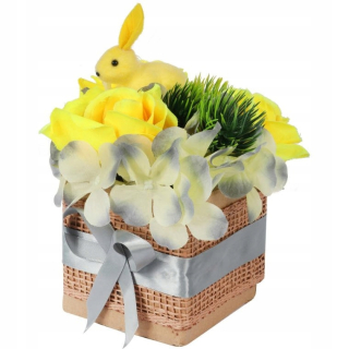 Veľkonočná dekorácia - Veľkonočná čela Fower Box Flower Decoration
