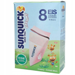 Sunquick Cream-Strawberry Zmrzlina 8 ks. 52441