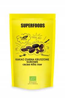 Superfoods kakaové zrná drvené surové bio 250g b