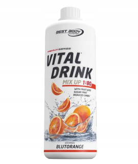 BEST BODY VITAL DRINK BLUTORANGE DOPLNOK 1000 ML