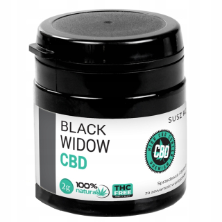CBD - Susz CBD 2G - Black Widow- Medicanna