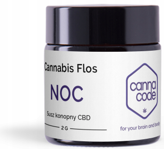 CBD - Susz CBD Canna Code Lov 2G cez noc