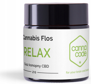 CBD - Susz CBD CANNAT CODE HP konope 2G Relax