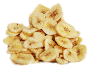 Sušené ovocie - Sušené banány banánových čipov 1kg Zdravé Jedzonko