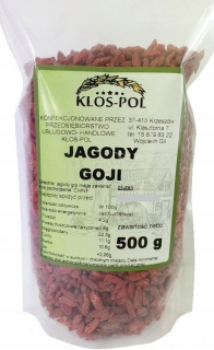 Sušené ovocie - Sušené bobule jagoda goji 500g hit !!!