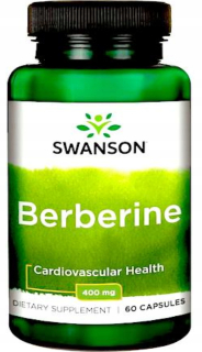 Spaľovač tuku - Swanson Barberin 400mg 60KAP diabetes chudnutie