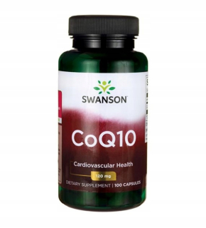 SWANSON COENZYME Q10 COQ110 SRDCE 100 SPÔSOBA 120MG !!!