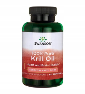 SWANSON KRILL OIL KRILL OIL 500mg OMEGA-3 x 60