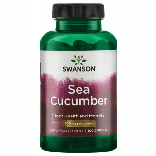 Ochrana kĺbov -  Swanson Sea Cucumber 500mg 100c chondroitín rybníky