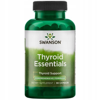 Swanson štítnej žľazy Essentials 90c Forskolina Zink B12