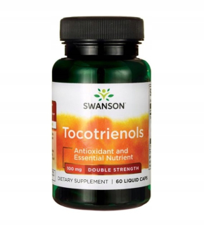 Swanson Vitamín E Tokotrienol 100mg Annato X 60