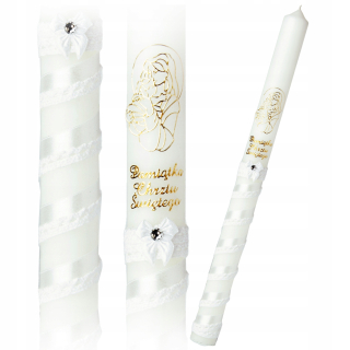 Doplnky na krst - Krabica dreveného krstu pre krst Candles PCS2