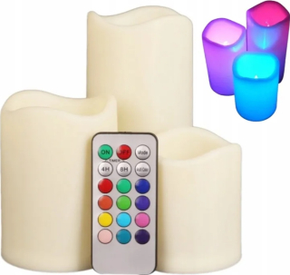 LED vložka do sviečky FANGELA 11 cm