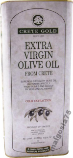 Olivový olej - Skvelé a čerstvé olivové z Kréty-5L, Zb. Zima 20/21!