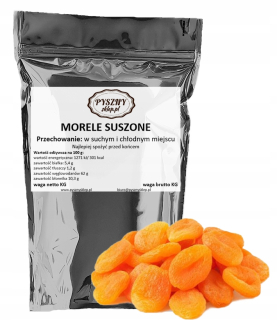 Sušené ovocie - Čerstvé sušené marhule 1 kg lahodné prírodné